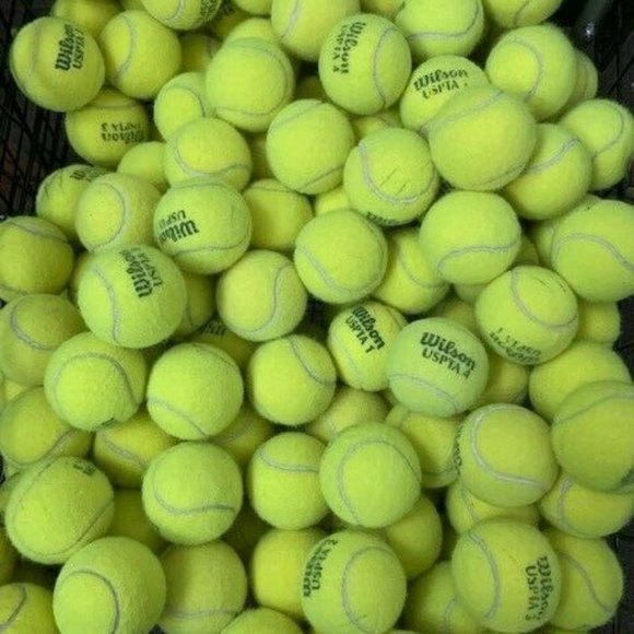 12 USED VERY GOOD TENNIS BALLS - Clean - Make Great Dog Toys and Dogs Love Them! - Picture 6 of 6
